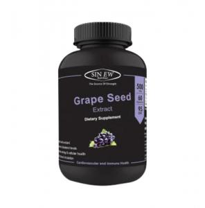 Sinew nutrition grape seed extract 500mg capsule